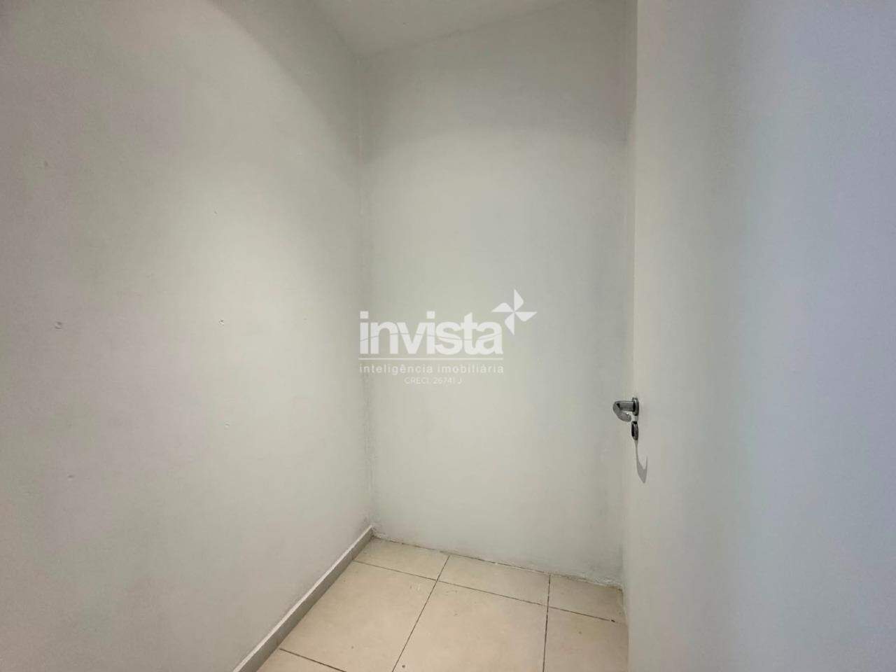 Linda Sala comercial com 62 m&sup2; para alugar no bairro da Vila Mathias em Santos - Santos