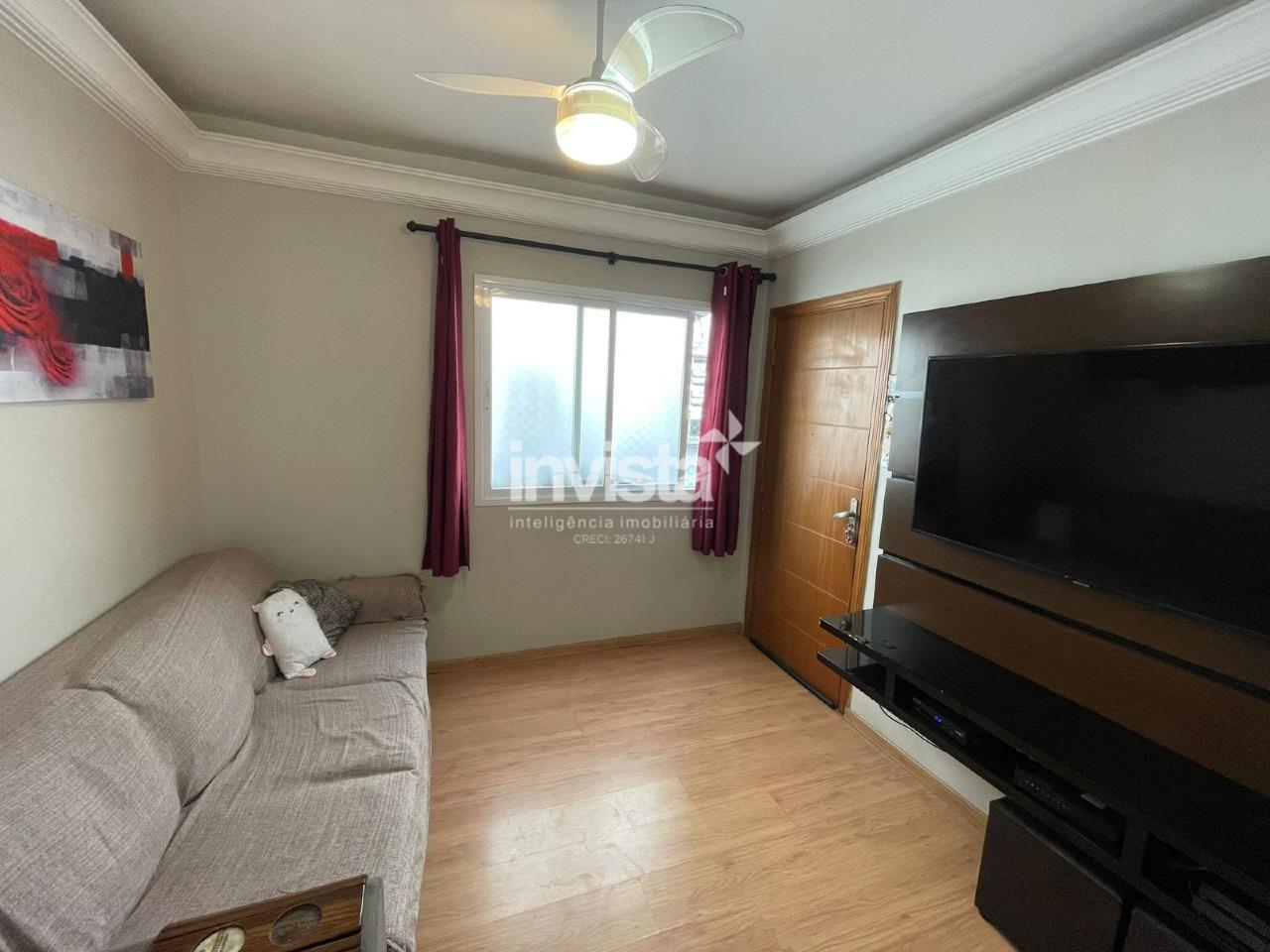 C&oacute;digo: 28093 R$ 335.000,00 Apartamento &agrave; venda no bairro Macuco 53 m&sup2; 2 quartos 1 vaga - Santos