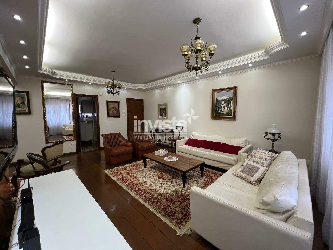 C&oacute;digo: 28180 R$ 8.000,00 Apartamento para alugar em Santos-SP no bairro Gonzaga, com 4 dormit&oacute;rios e 150m&sup2; 150 m&sup2; 4 quartos 1 vaga - Santos