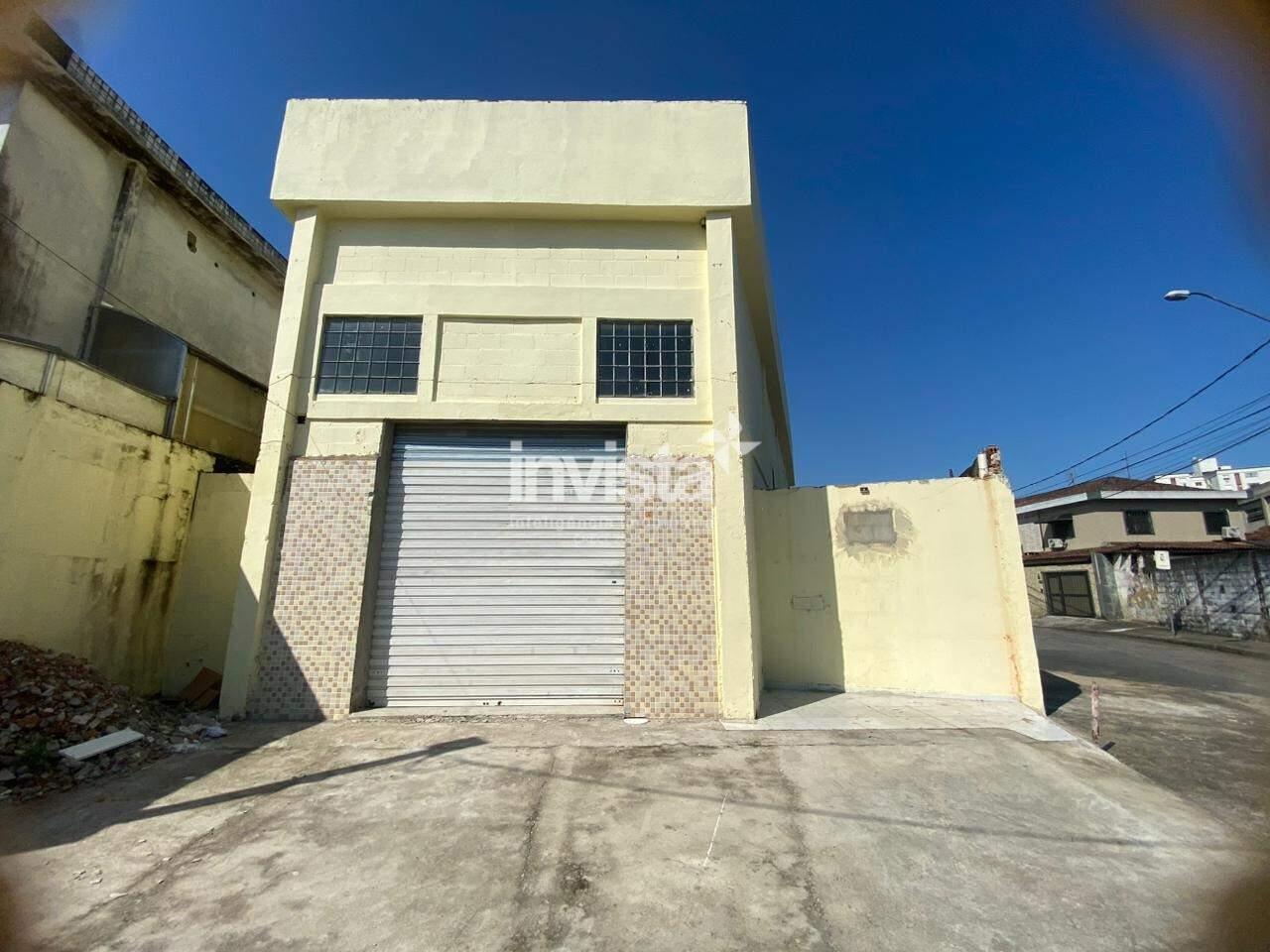 Ponto Comercial de esquina em Rua movimentada de Santos