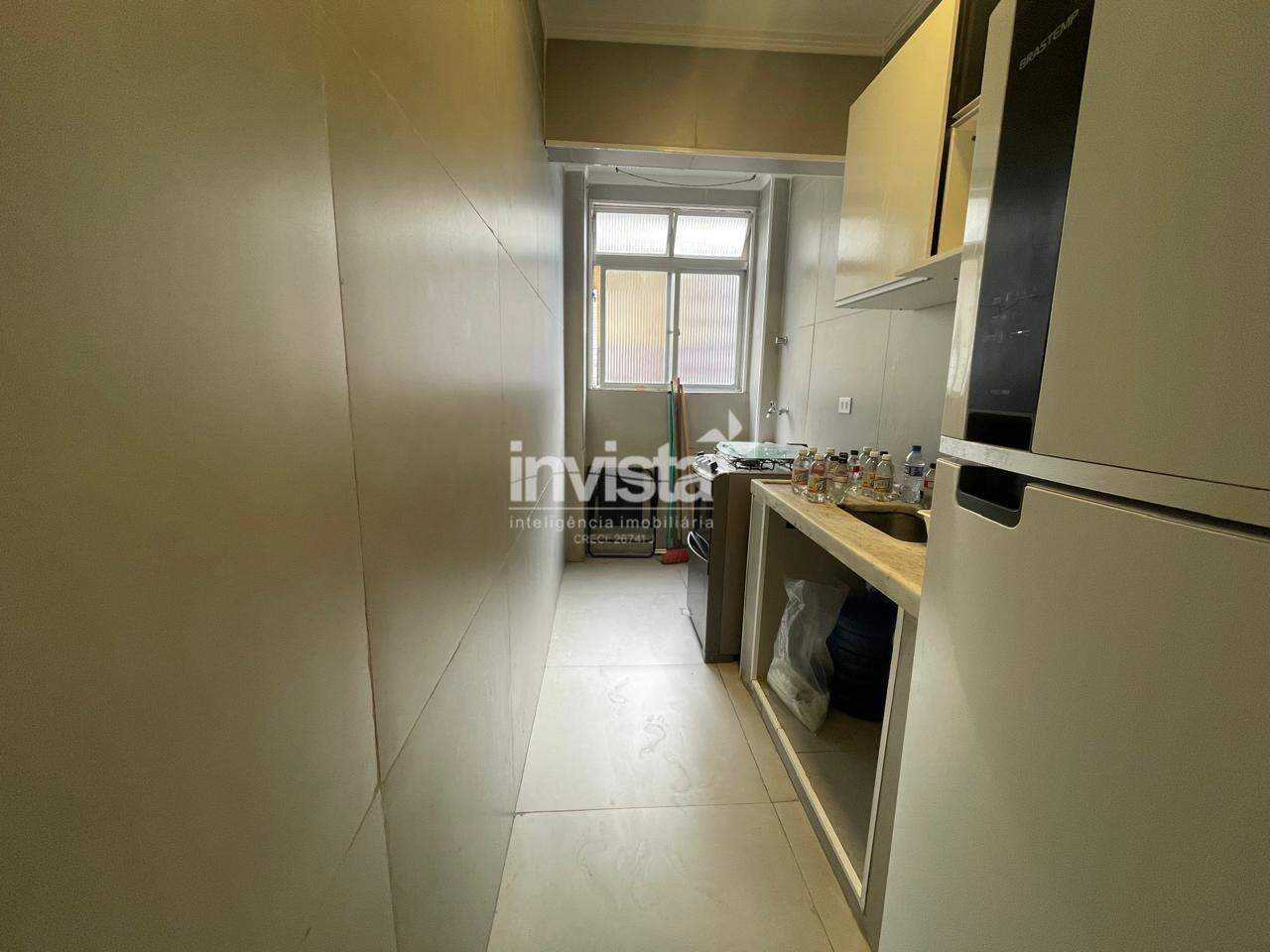 Apartamento para aluguel no bairro Gonzaga - Santos