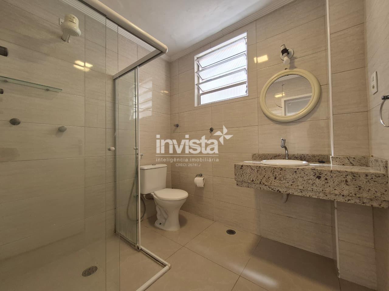 Apartamento para alugar em Santos-SP no bairro Aparecida, com 1 dormit&oacute;rio e 74m&sup2; - Santos
