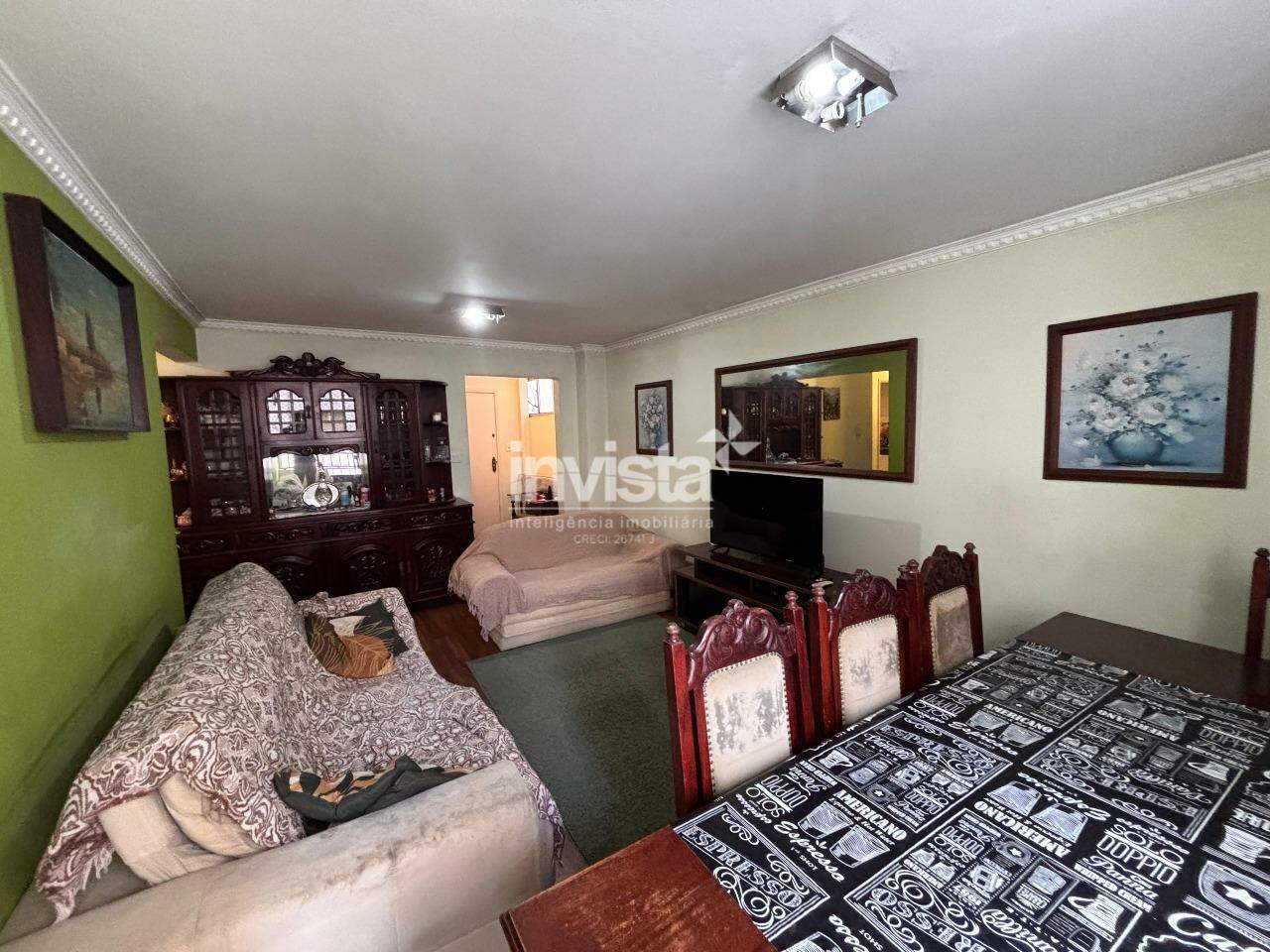 C&oacute;digo: 28664 R$ 580.000,00 Apartamento &agrave; venda em Santos-SP no bairro Boqueir&atilde;o, com 2 dormit&oacute;rios e 110m&sup2; 110 m&sup2; 2 quartos 1 vaga - Santos