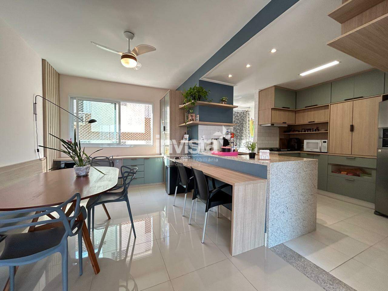 C&oacute;digo: 28845 R$ 730.000,00 Apartamento &agrave; venda em Santos-SP no bairro Marap&eacute;, com 3 dormit&oacute;rios e 96m&sup2; 96 m&sup2; 3 quartos 2 vagas - Santos