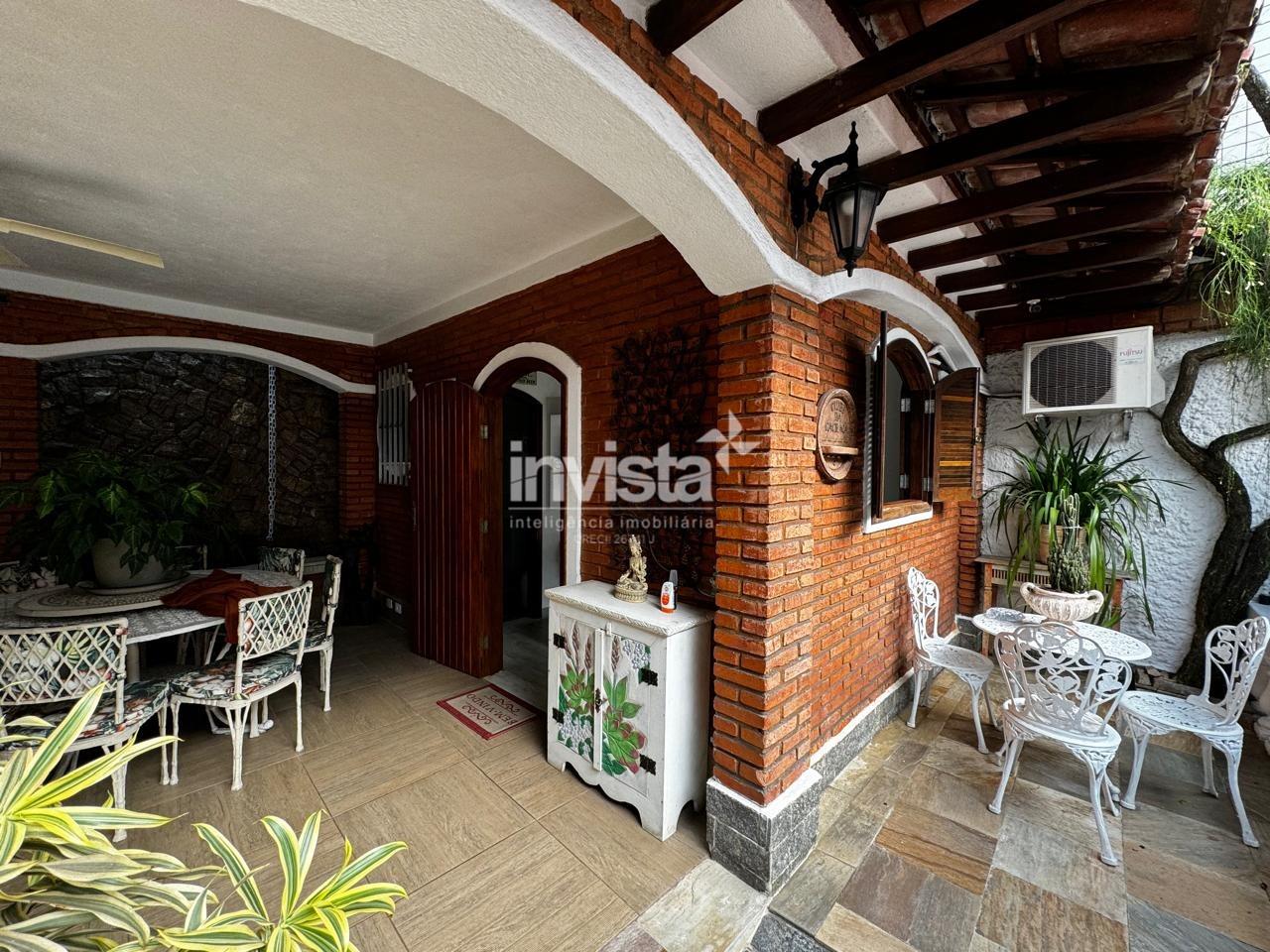 C&oacute;digo: 28859 R$ 3.950.000,00 Casa &agrave; venda no bairro Ponta da Praia 290 m&sup2; 4 quartos 3 vagas - Santos