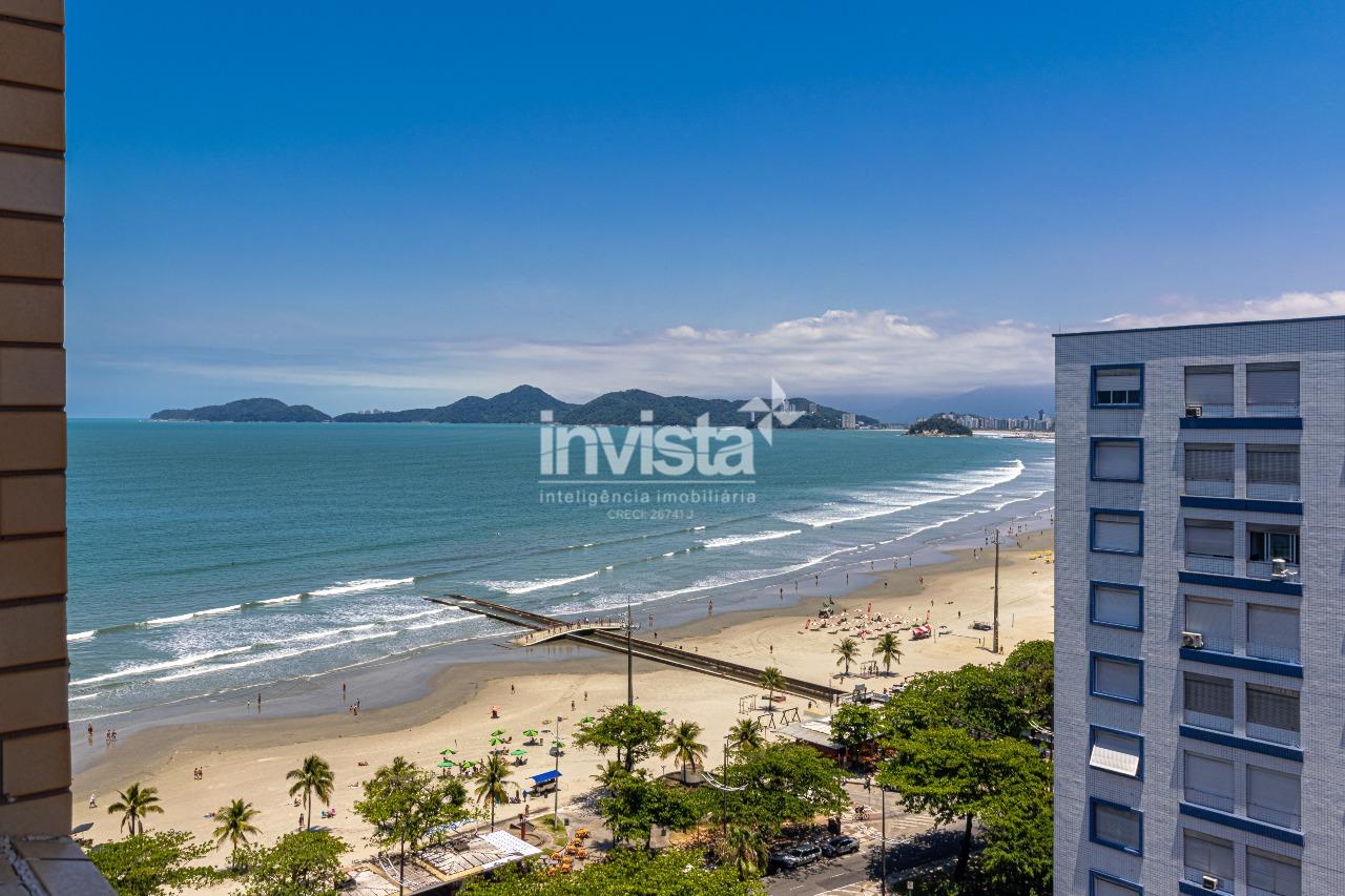Apartamento Reformado com Vista para o Mar – Porteira Fechada – Embaré, Santos