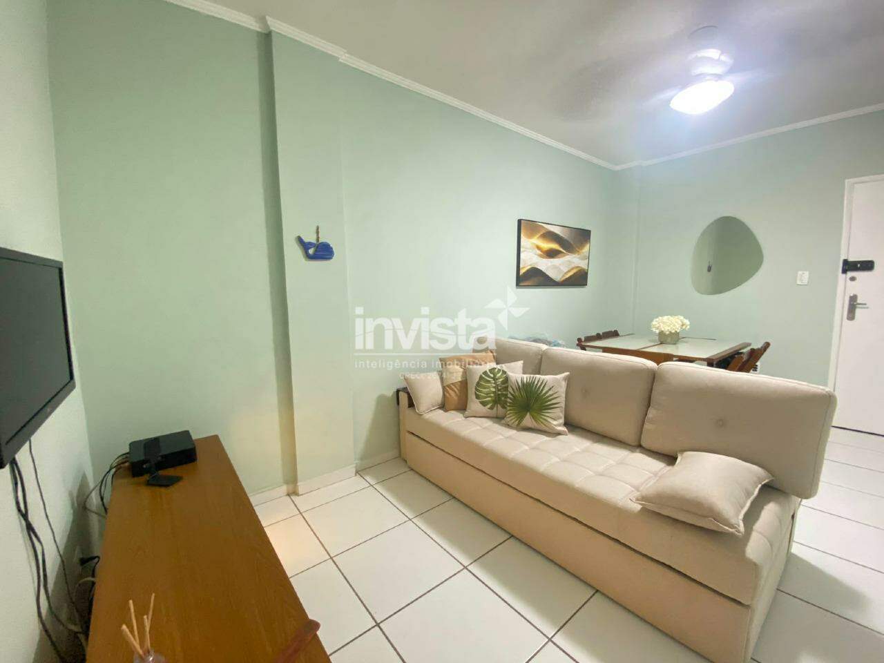 C&oacute;digo: 29021 R$ 4.800,00 Apartamento para alugar em Santos-SP no bairro Ponta da Praia, com 1 dormit&oacute;rio e 43m&sup2; 43 m&sup2; 1 quarto 1 vaga - Santos