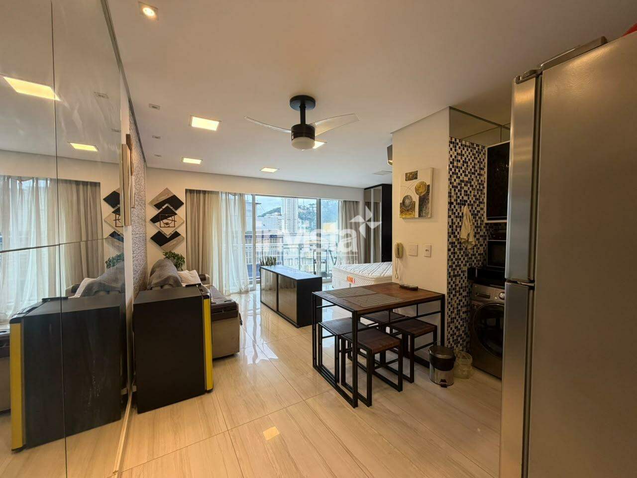 Apartamento &agrave; venda no bairro Pomp&eacute;ia - Santos