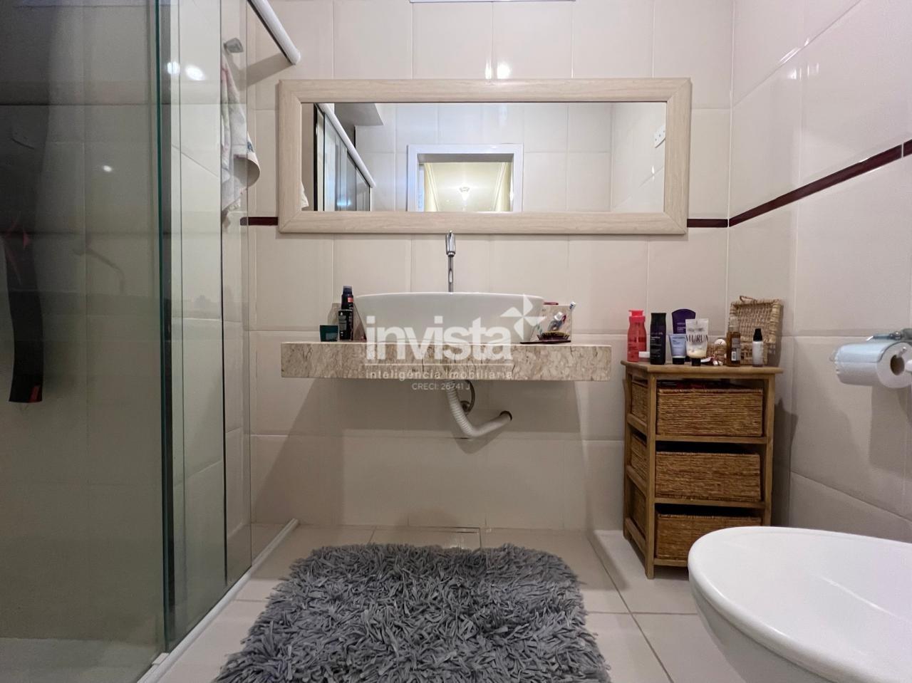 Apartamento &agrave; venda no bairro Gonzaga - Santos