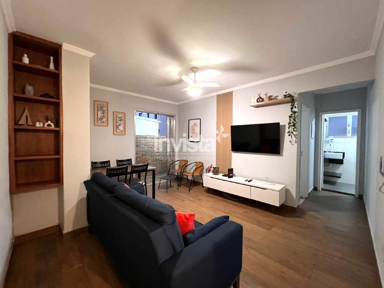 C&oacute;digo: 29255 R$ 415.000,00 Apartamento &agrave; venda em Santos-SP no bairro Boqueir&atilde;o, com 1 dormit&oacute;rio e 57m&sup2; 57 m&sup2; 1 quarto 0 vagas - Santos
