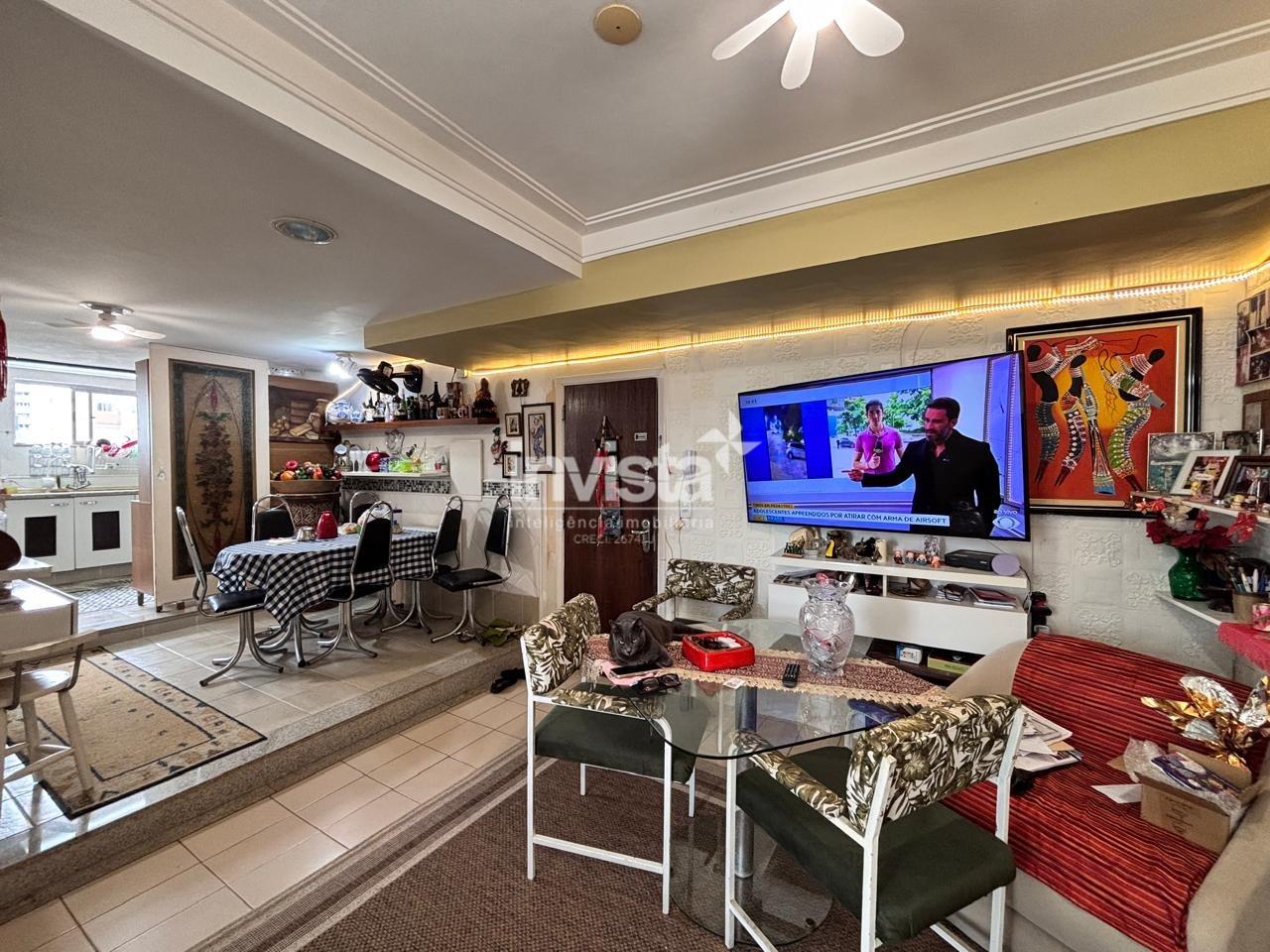 C&oacute;digo: 29306 R$ 699.000,00 Apartamento &agrave; venda no bairro Gonzaga 52 m&sup2; 2 quartos 1 vaga - Santos