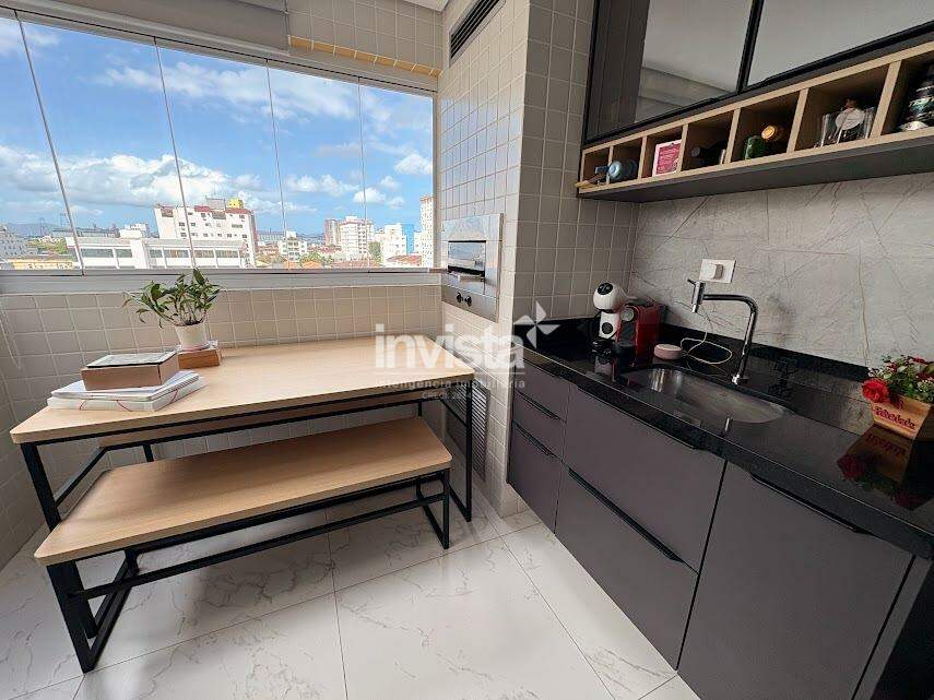 C&oacute;digo: 29316 R$ 6.200,00 Apartamento para alugar em Santos-SP no bairro Boqueir&atilde;o, com 2 dormit&oacute;rios e 69m&sup2; 69 m&sup2; 2 quartos 1 vaga - Santos