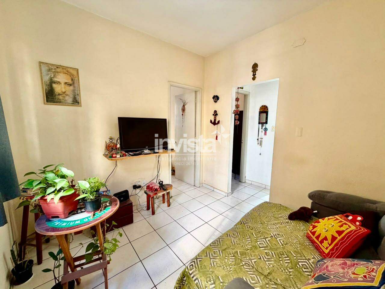 C&oacute;digo: 29505 R$ 380.000,00 Apartamento &agrave; venda em Santos-SP no bairro Gonzaga, com 2 dormit&oacute;rios e 62m&sup2; 62 m&sup2; 2 quartos 1 vaga - Santos
