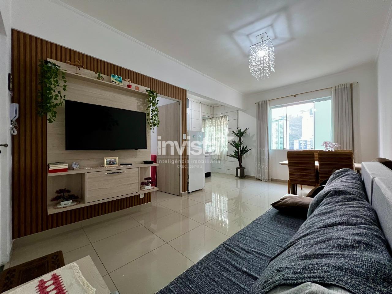 C&oacute;digo: 29641 R$ 450.000,00 Apartamento &agrave; venda no bairro Jos&eacute; Menino 39 m&sup2; 1 quarto 1 vaga - Santos