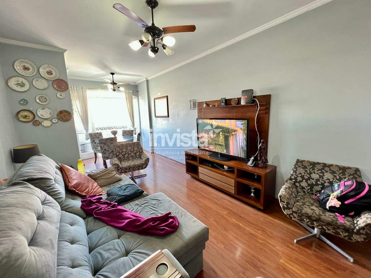 C&oacute;digo: 29670 R$ 850.000,00 Apartamento &agrave; venda em Santos-SP no bairro Aparecida, com 3 dormit&oacute;rios e 110m&sup2; 110 m&sup2; 3 quartos 1 vaga - Santos