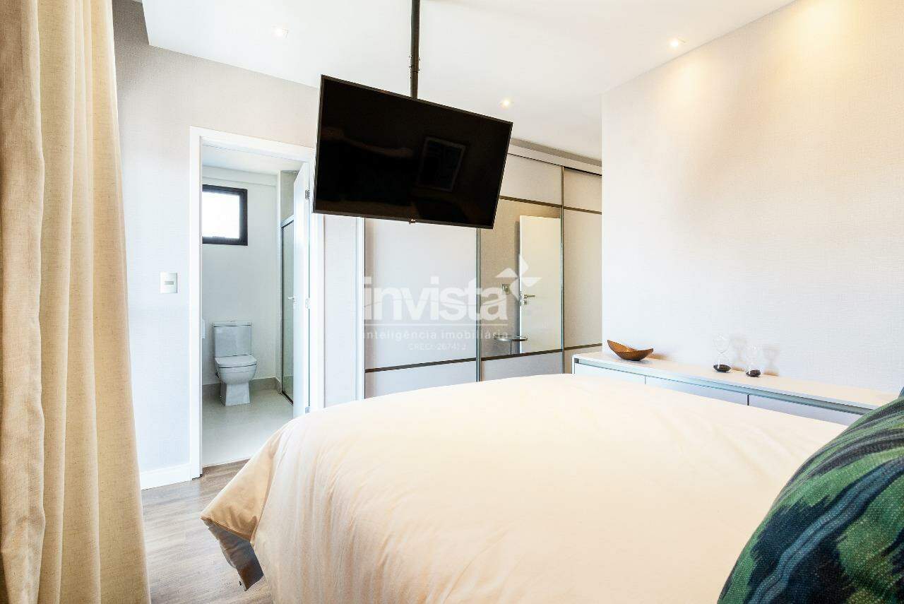 Apartamento &agrave; venda em Santos-SP no bairro Aparecida, com 3 dormit&oacute;rios e 120m&sup2; - Santos