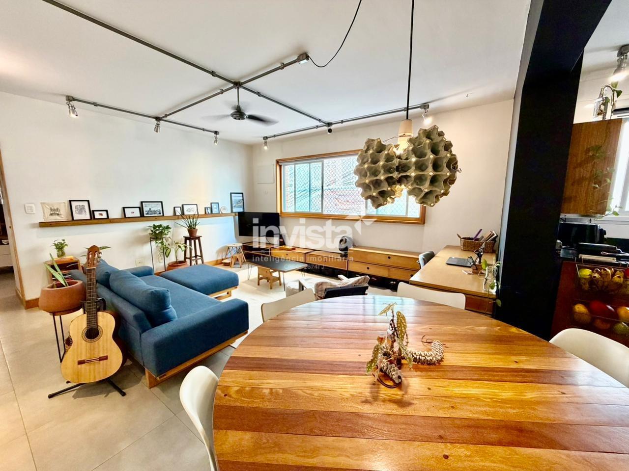 C&oacute;digo: 29855 R$ 850.000,00 Apartamento &agrave; venda no bairro Marap&eacute; 105 m&sup2; 3 quartos 2 vagas - Santos