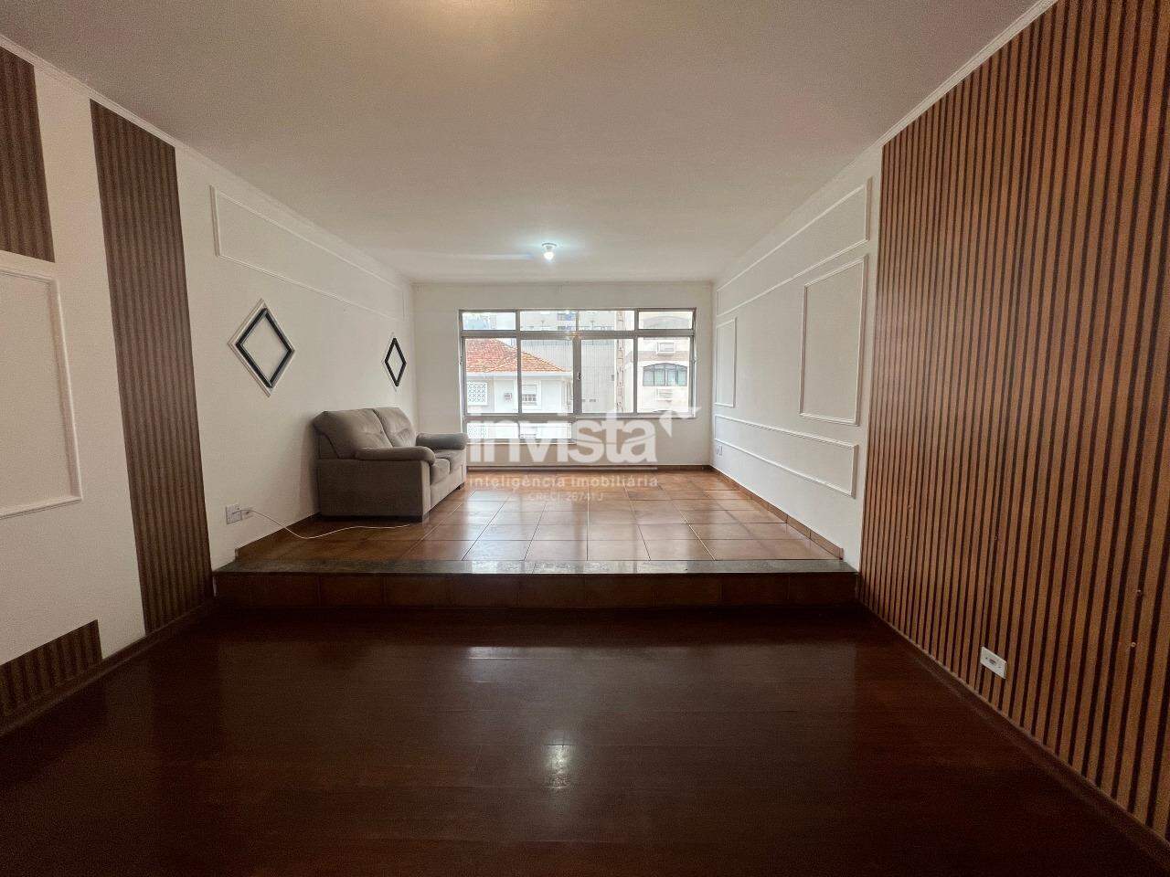C&oacute;digo: 29877 R$ 5.500,00 Apartamento para alugar em Santos-SP no bairro Gonzaga, com 3 dormit&oacute;rios e 127m&sup2; 127 m&sup2; 3 quartos 1 vaga - Santos