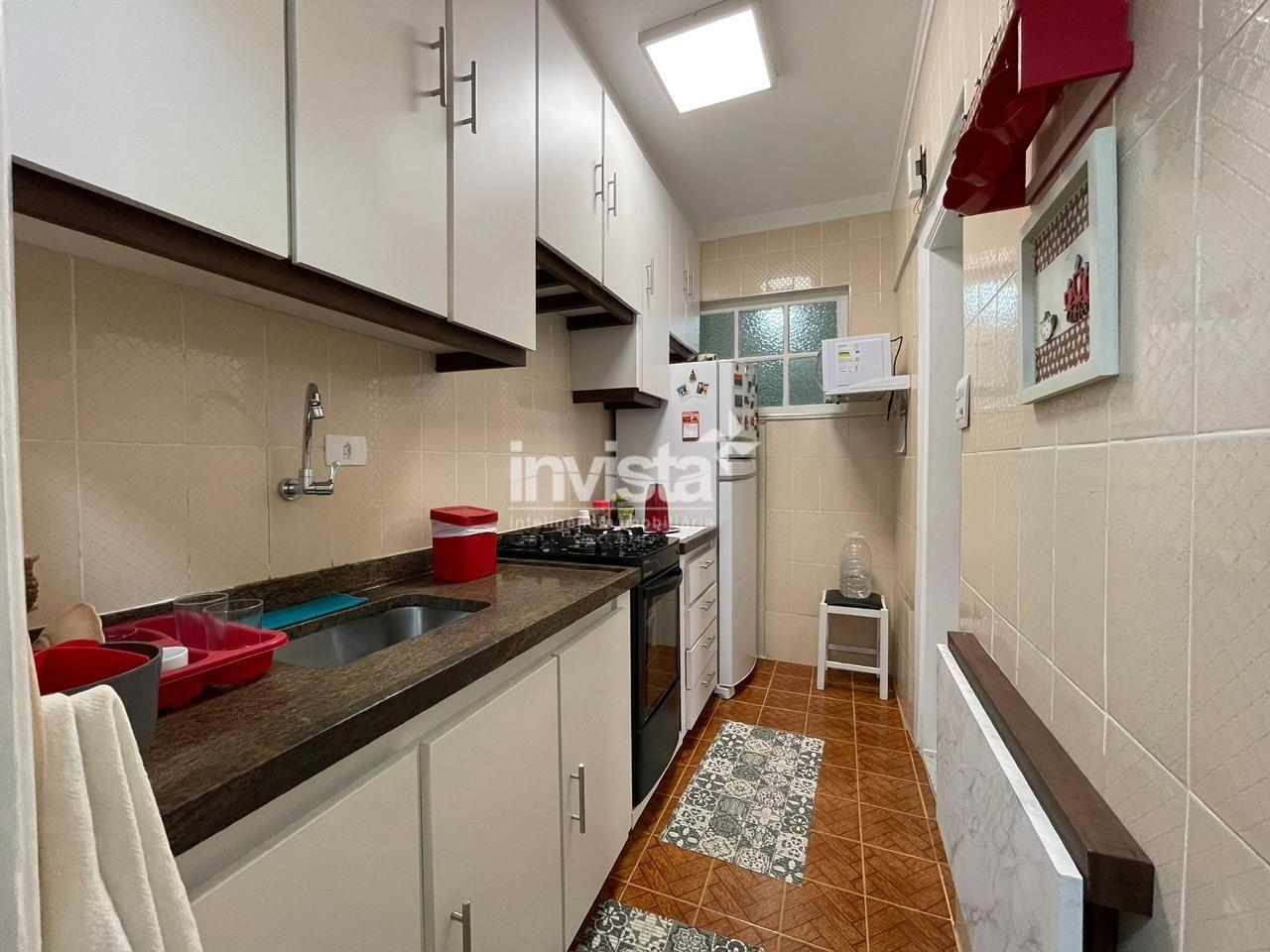 Apartamento &agrave; venda no bairro Gonzaga - Santos