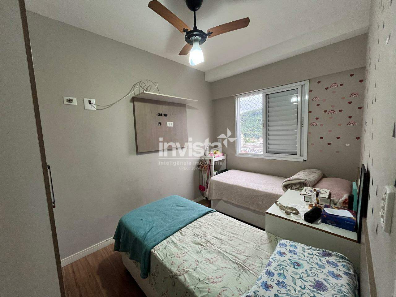 Apartamento para aluguel no bairro Vila Mathias - Santos