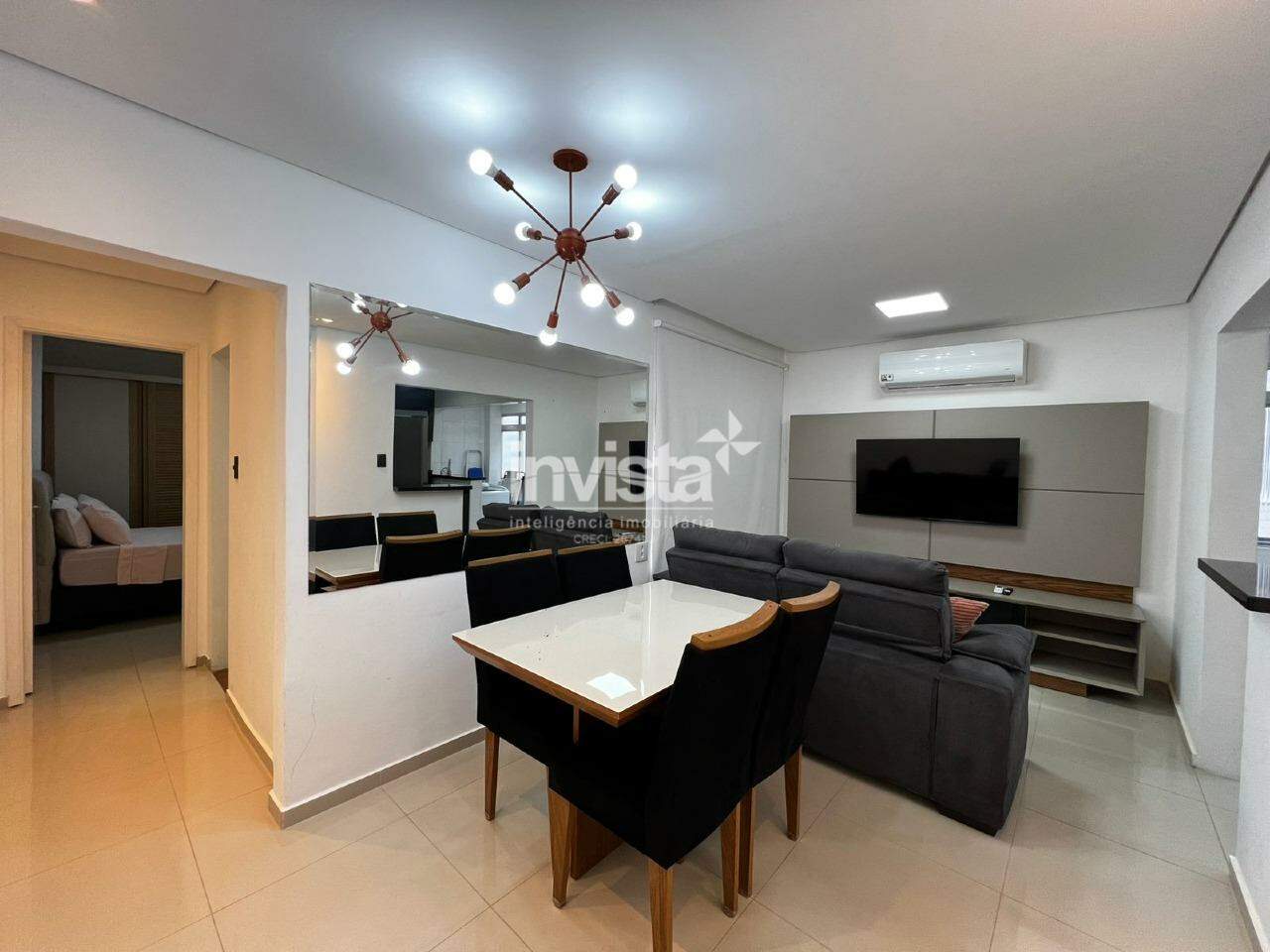 C&oacute;digo: 30268 R$ 445.000,00 Apartamento &agrave; venda em Santos-SP no bairro Gonzaga, com 1 dormit&oacute;rio e 52m&sup2; 52 m&sup2; 1 quarto 1 vaga - Santos