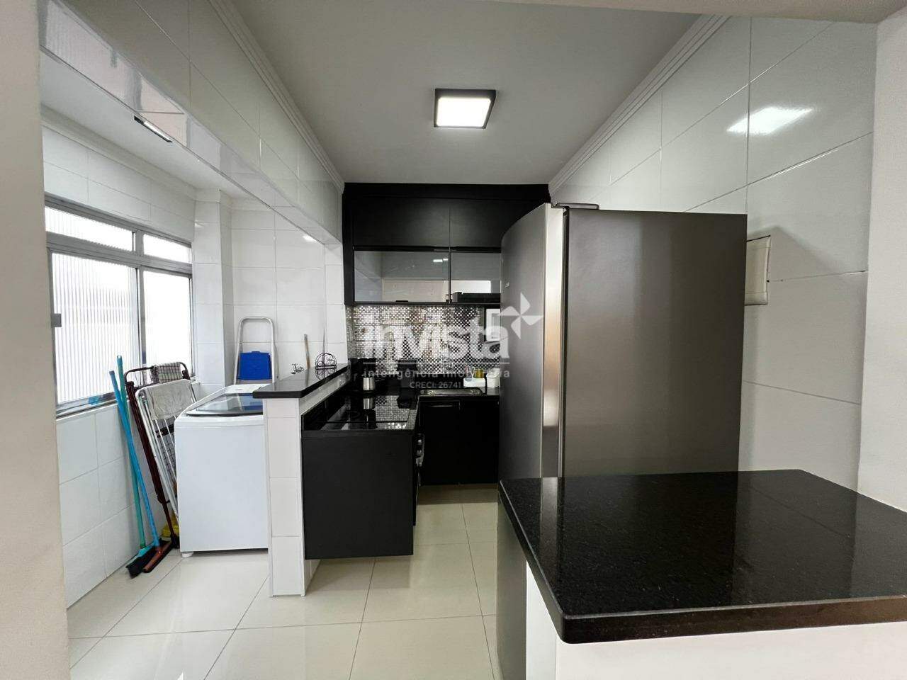 Apartamento &agrave; venda no bairro Gonzaga - Santos