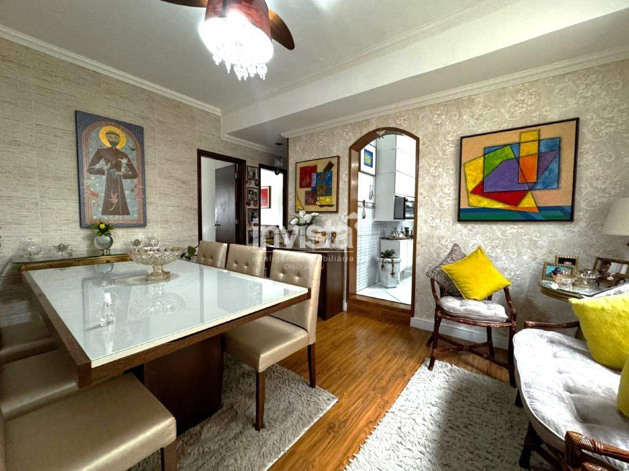 C&oacute;digo: 30302 R$ 520.000,00 Apartamento &agrave; venda em Santos-SP no bairro Boqueir&atilde;o, com 2 dormit&oacute;rios e 69m&sup2; 69 m&sup2; 2 quartos 1 vaga - Santos