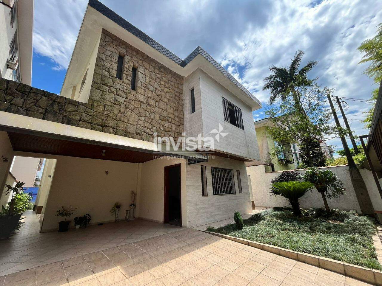 C&oacute;digo: 30551 R$ 16.000,00 Casa para alugar em Santos-SP no bairro Aparecida, com 3 dormit&oacute;rios e 304m&sup2; 304 m&sup2; 3 quartos 2 vagas - Santos