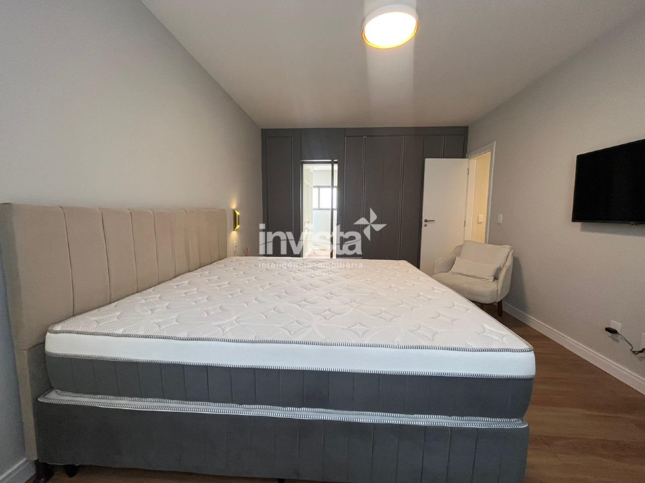 Apartamento 02 dormit&oacute;rios totalmente reformado e mobiliado na Aparecida &ndash; Pr&eacute;dio frente mar - Santos