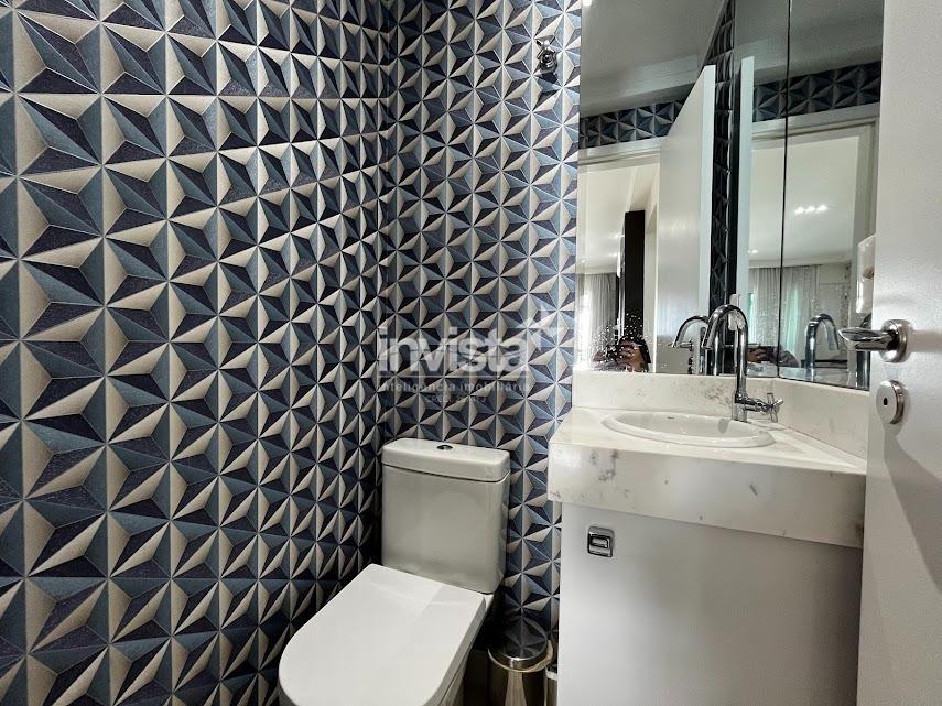 Apartamento para aluguel no bairro Aparecida - Santos