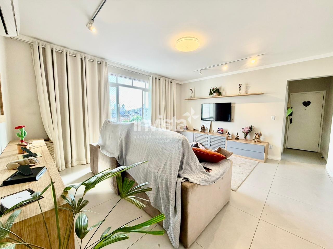 C&oacute;digo: 30862 R$ 650.000,00 Apartamento &agrave; venda no bairro Embar&eacute; 98 m&sup2; 2 quartos 1 vaga - Santos