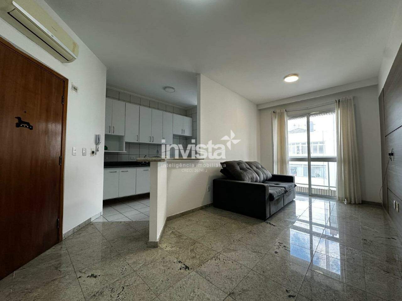 C&oacute;digo: 30993 R$ 3.800,00 Apartamento para alugar em Santos-SP no bairro Gonzaga, com 1 dormit&oacute;rio e 76m&sup2; 76 m&sup2; 1 quarto 1 vaga - Santos