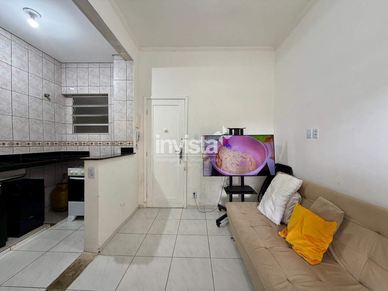 C&oacute;digo: 31008 R$ 250.000,00 Apartamento &agrave; venda em Santos-SP no bairro Boqueir&atilde;o, com 1 dormit&oacute;rio e 48m&sup2; 48 m&sup2; 1 quarto 1 vaga - Santos