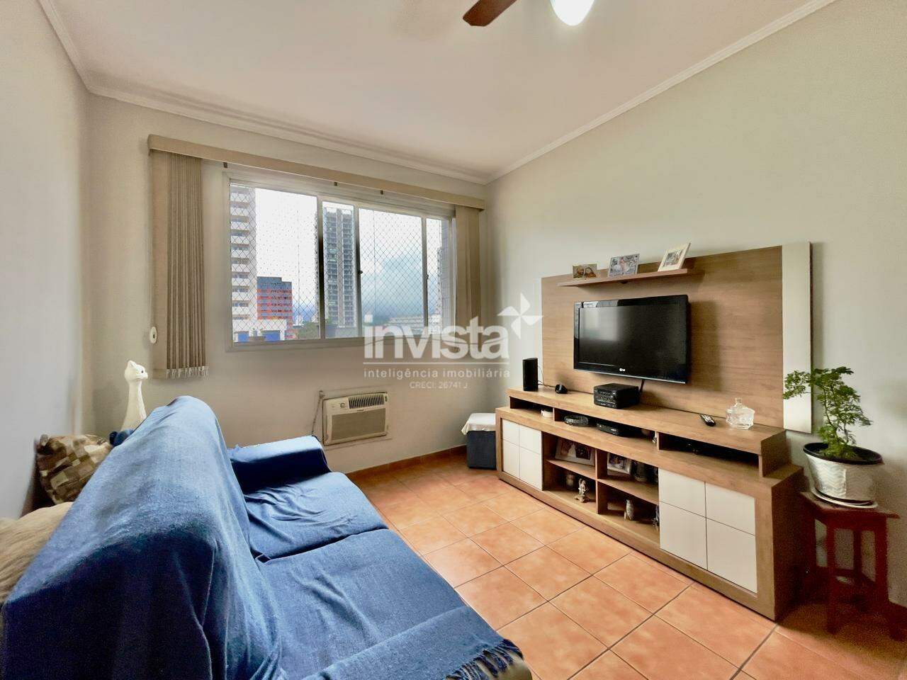 C&oacute;digo: 31018 R$ 437.000,00 Apartamento &agrave; venda no bairro Boqueir&atilde;o 60 m&sup2; 1 quarto 1 vaga - Santos