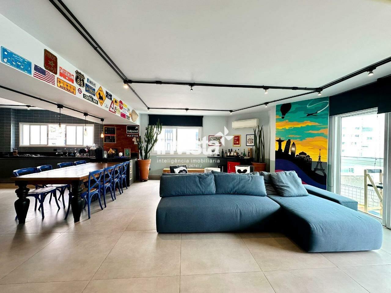 Apartamento bem localizado na Ponta da Praia em Santos