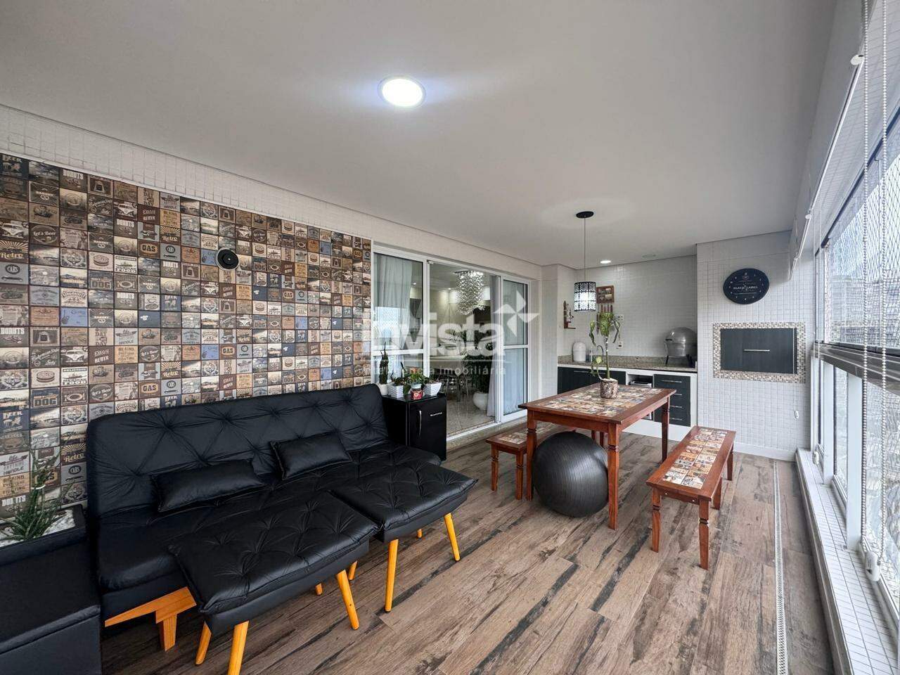 Varanda Gourmet e vista mar na Ponta da Praia!