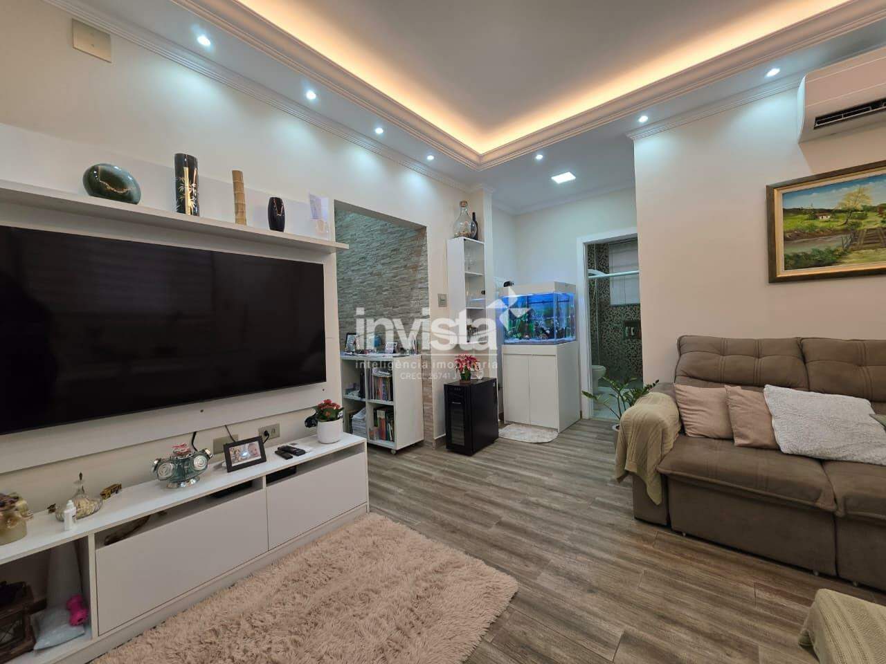 C&oacute;digo: 31156 R$ 565.000,00 Apartamento &agrave; venda em Santos-SP no bairro Boqueir&atilde;o, com 2 dormit&oacute;rios e 70m&sup2; 70 m&sup2; 2 quartos 2 vagas - Santos