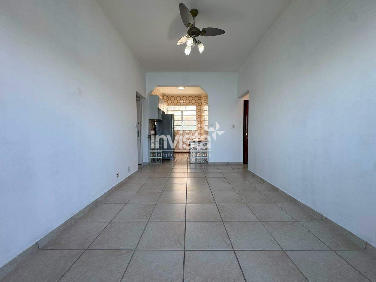 Apartamento VISTA MAR 1 Dormit&oacute;rio SEMI MOBILIADO na Ponta da Praia em Santos - Santos