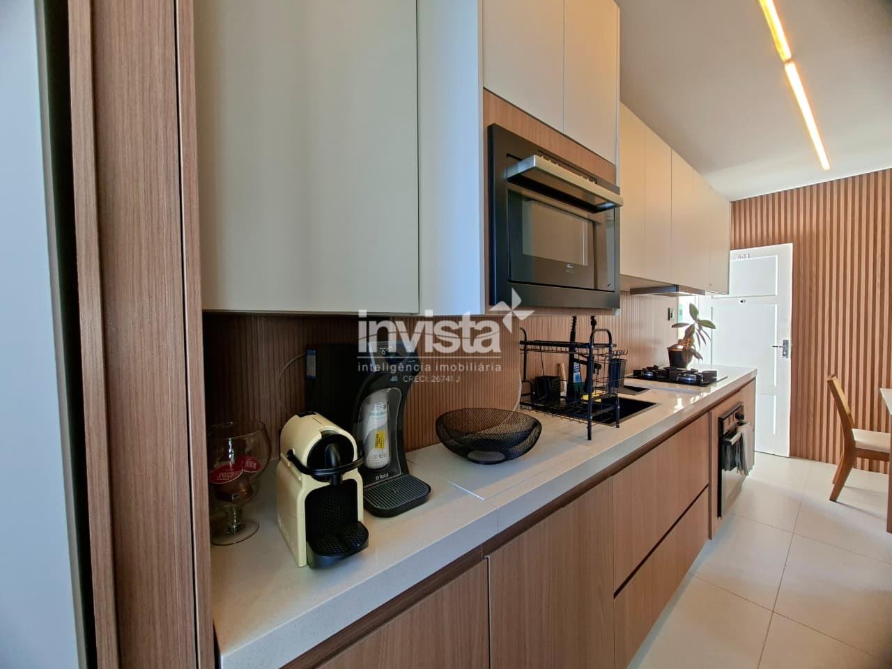 Apartamento &agrave; venda em Santos-SP no bairro Boqueir&atilde;o, com 1 dormit&oacute;rio e 41m&sup2; - Santos