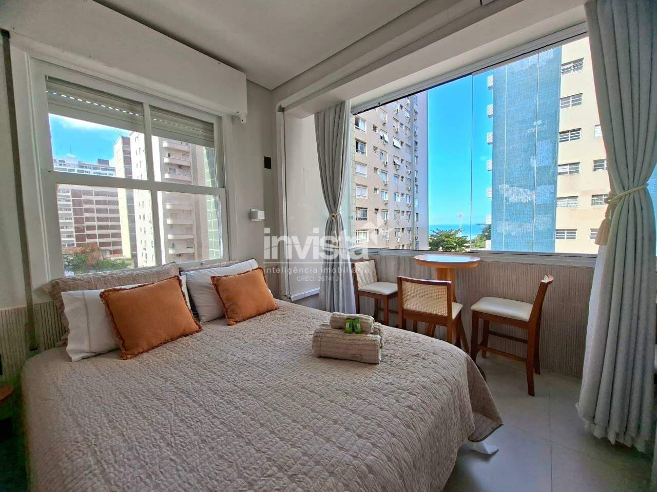 C&oacute;digo: 31478 R$ 421.000,00 Apartamento &agrave; venda em Santos-SP no bairro Boqueir&atilde;o, com 1 dormit&oacute;rio e 41m&sup2; 41 m&sup2; 1 quarto 0 vagas - Santos