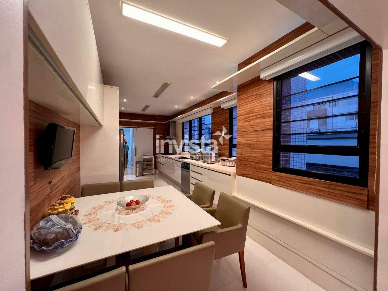 Cobertura Duplex &agrave; venda no bairro Aparecida - Santos