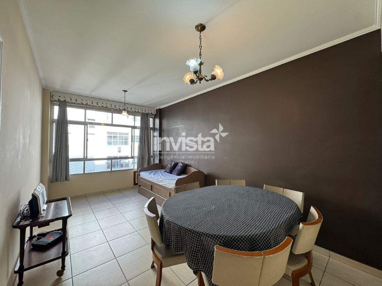 C&oacute;digo: 31769 R$ 3.550,00 Apartamento para alugar em Santos-SP no bairro Boqueir&atilde;o, com 2 dormit&oacute;rios e 84m&sup2; 84 m&sup2; 2 quartos 1 vaga - Santos