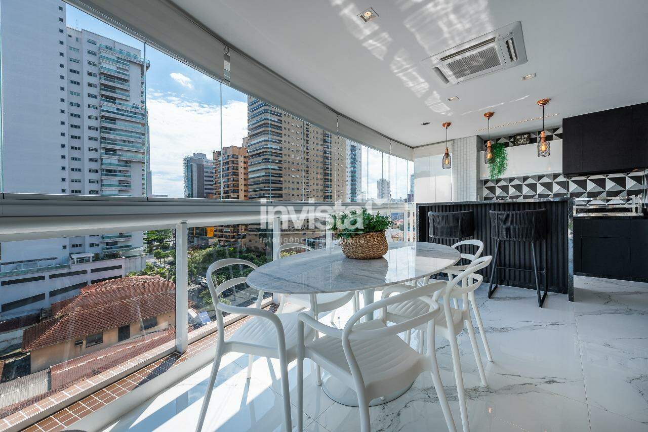 Apartamento &agrave; venda em Santos-SP no bairro Aparecida, com 3 dormit&oacute;rios e 165m&sup2; - Santos