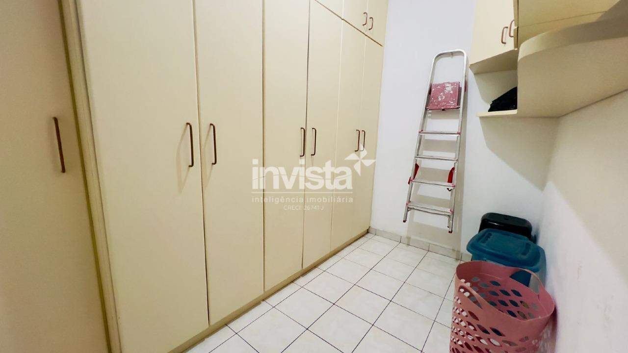 Apartamento para aluguel no bairro Boqueir&atilde;o - Santos