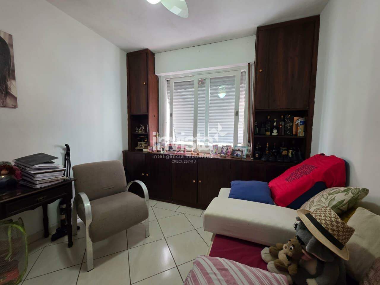 Apartamento &agrave; venda em Santos-SP no bairro Gonzaga, com 2 dormit&oacute;rios e 98m&sup2; - Santos