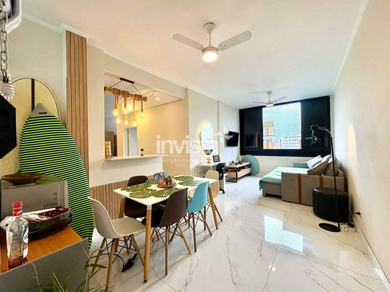 C&oacute;digo: 32150 R$ 599.000,00 Apartamento &agrave; venda em Santos-SP no bairro Gonzaga, com 2 dormit&oacute;rios e 77m&sup2; 77 m&sup2; 2 quartos 0 vagas - Santos