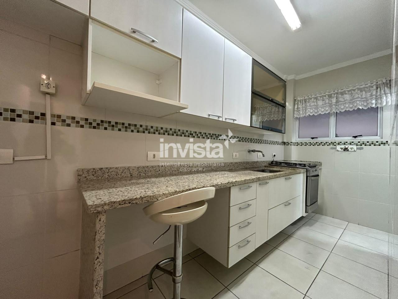 C&oacute;digo: 32334 R$ 3.000,00 Apartamento para alugar em Santos-SP no bairro Ponta da Praia, com 1 dormit&oacute;rio e 50m&sup2; 50 m&sup2; 1 quarto 1 vaga - Santos