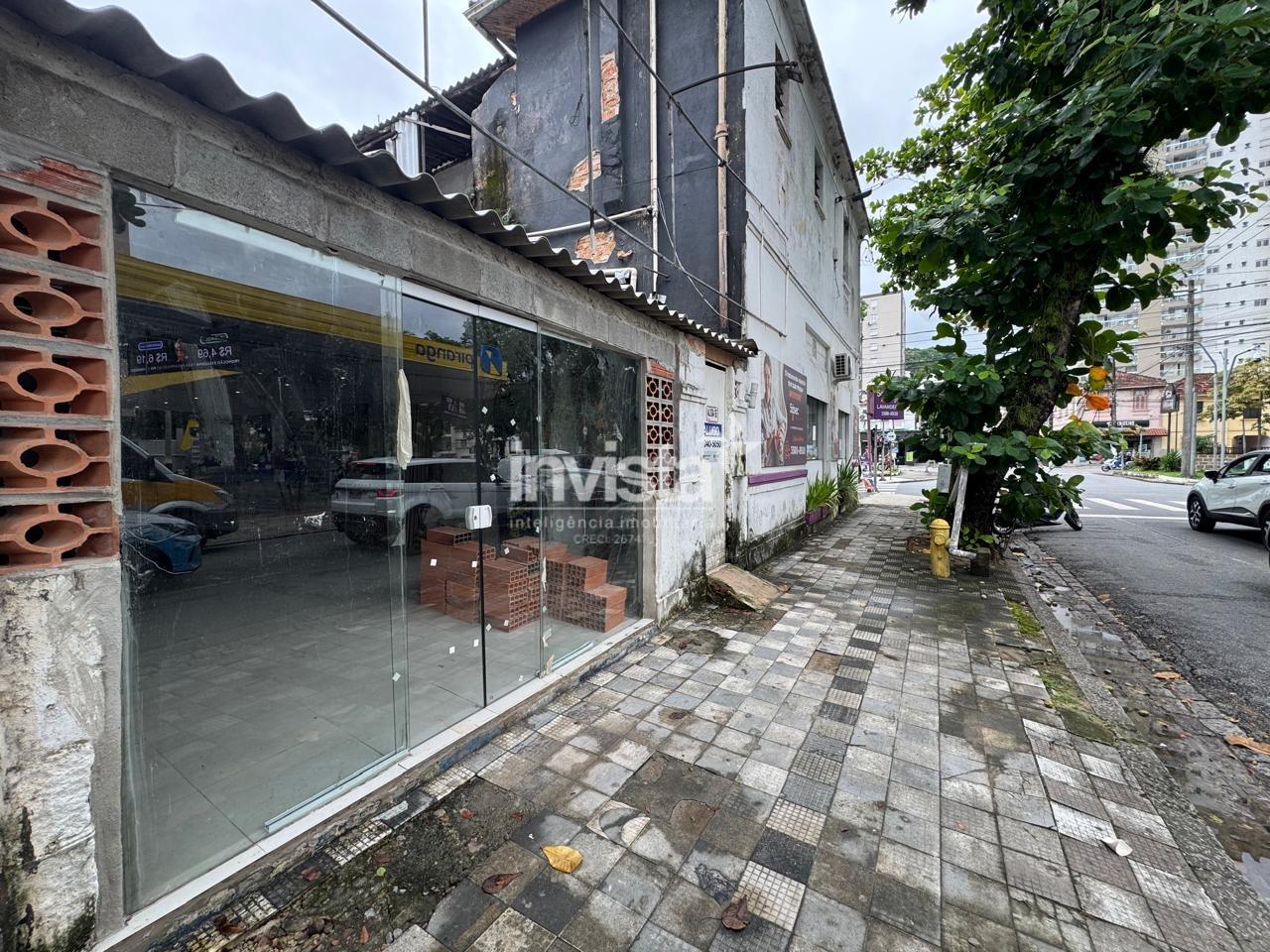 C&oacute;digo: 32368 R$ 2.999,00 Ponto Comercial para alugar no bairro Campo Grande 60 m&sup2; 0 quartos 0 vagas - Santos