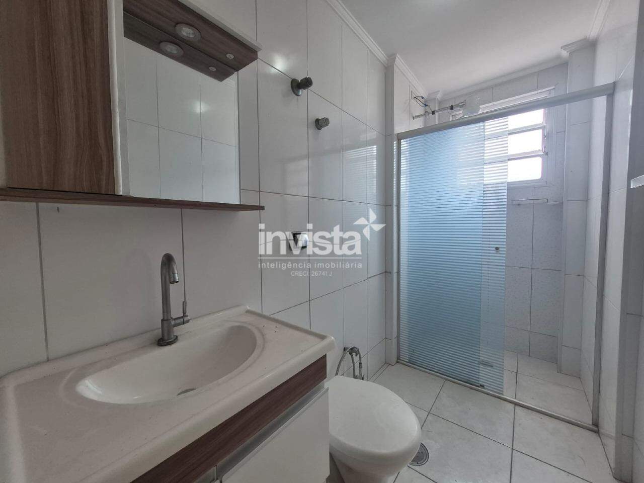 Apartamento para aluguel no bairro Aparecida - Santos