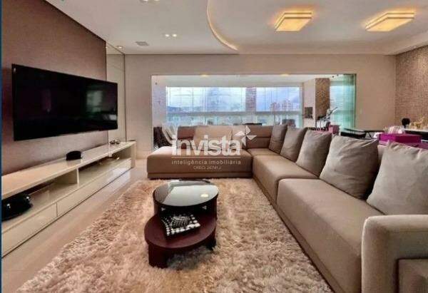 Apartamento mobiliado com 3 suítes e varanda gourmet no Gonzaga